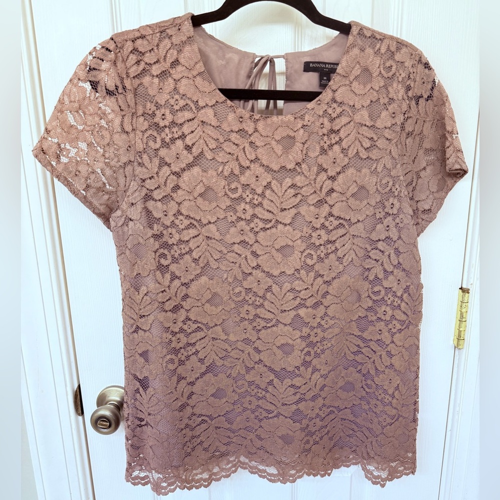 Banana Republic Lace Blouse